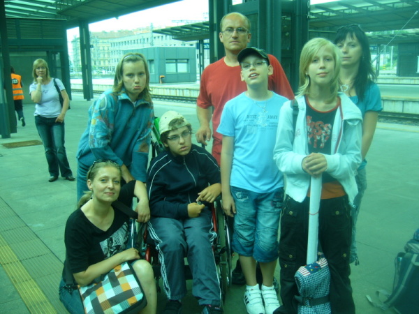 před odjezdem