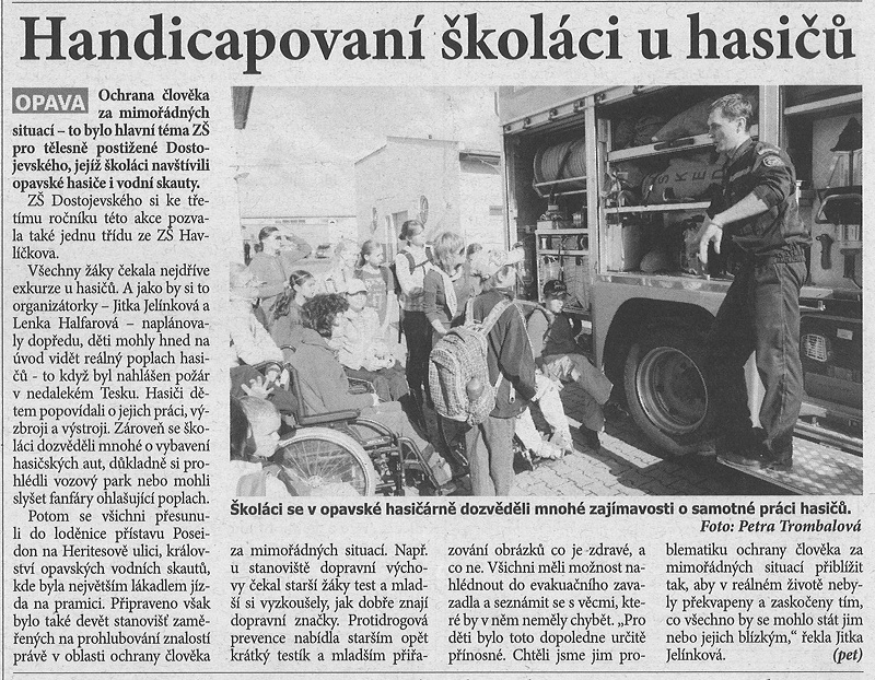článek z Opavského Regionu