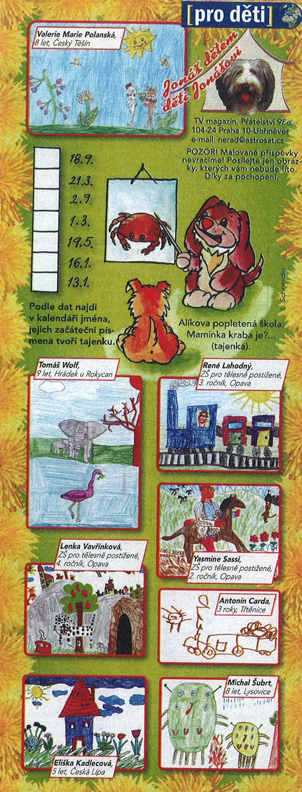 vystřiženo z časopisu